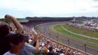 Danica Patrick leads the 2005 Indy 500 [upl. by Neeuq101]