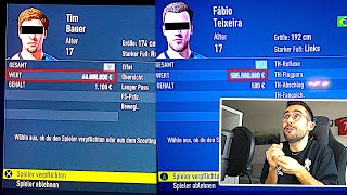 BESTE JUGEND TALENTE IN DER GESCHICHTE VON FIFA  👀😳 Heftigste FIFA 22 Karriere Momente Bugs Fails [upl. by Hewett638]