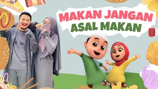 LAGU ANAK NUSSA RARA  MAKAN ASAL JANGAN MAKAN [upl. by Jilli]