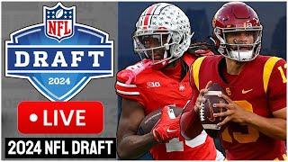 🚨 NFL DRAFT LIVE STREAM 🚨  Live Reaction to the entire first round [upl. by Joshia]