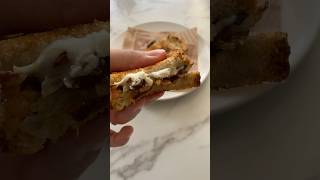 Sandwich express  recette sandwich chèvre sandwichrecipe recipe food [upl. by Hebner]