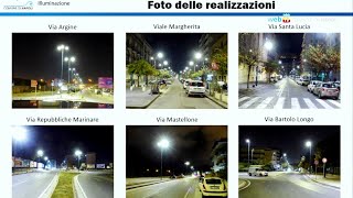 Illuminazione pubblica led smart lights e risparmio energetico [upl. by Nagam]