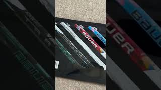 Opening the new Bauer collection 2024 mini sticks bauerhockey hockey [upl. by Uranie642]