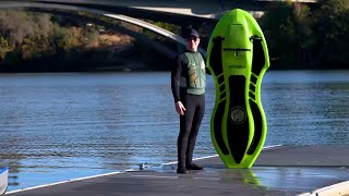 Electric Bodyboard for Watersports  The Henry Ford’s Innovation Nation [upl. by Egarton]