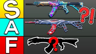 Ranking All Vandal Skins in VALORANT [upl. by Duile439]