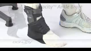 Velocity Donjoy ankle brace [upl. by Redvers]