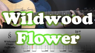 Wildwood Flower  Fingerstyle Tuto [upl. by Reave]