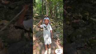 hikingkids hikingadventures ytshortsvideo shortsfeed viralvideo haltonfallcanada [upl. by Lenzi]