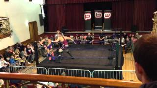 PBW Live in Maybole  Aaron Echo Vs Kenny Williams [upl. by Aiekan]