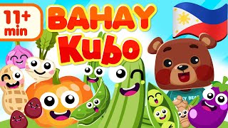 Bahay Kubo  Filipino Nursery Rhyme Compilation  Awiting Pambata Song [upl. by Eedyak433]