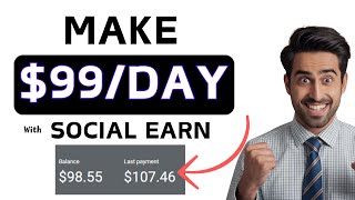 Social Earn Withdrawal Proof  Social Earn Top  2024   Online Earning [upl. by Vinny668]