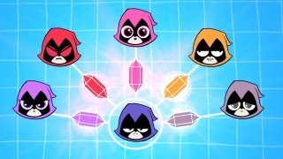 DC Nation  Teen Titans Go  quotColors of Ravenquot clip [upl. by Telimay725]