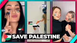 Save Palestine Free Palestine Tiktoks  Compilation [upl. by Aniles677]