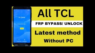 All TCL Series TCL 40 SE T610K Android 13 amp 14 FRP Bybass LAST SECURITY 2024 ✅✅✅✅ [upl. by Waterer]