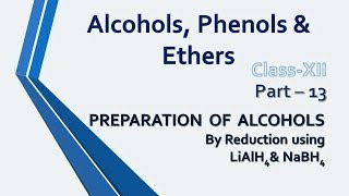 Reduction using LiAlH4 Lithium Aluminium Hydride NaBH4 [upl. by Ramas]