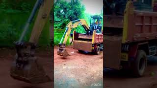 Hitachi Shifting excavatar tipper mass shortvideo [upl. by Roxana]