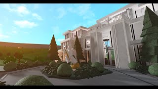 🤍BloxBurg Neoclassical mansion 400K  Authentic Blossoms🤍 [upl. by Tichonn596]