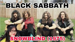 BLACK SABBATH  SNOWBLIND 1975  REACTION [upl. by Alol]