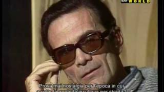 Lultima intervista a Pier Paolo Pasolini 31 Ottobre 1975 [upl. by Gildus]