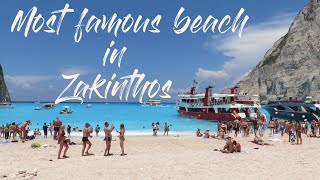 Navagio Beach Zakinthos beautiful walk [upl. by Alaehcim419]