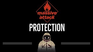 Massive Attack • Protection CC 🎤 Karaoke Instrumental Lyrics [upl. by Adia]