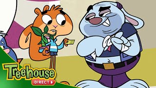 Scaredy Squirrel  Lean Green Fighting Machine  Nutters Almanac  FULL EPISODE  TREEHOUSE DIRECT [upl. by Deborah]