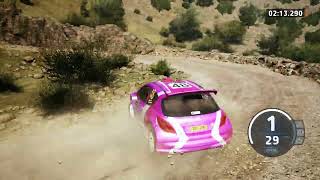 EA WRC Greece Amfissa Peugeot 207 622708 [upl. by Ahseuqal]