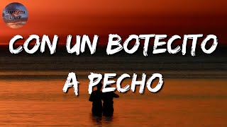 Adriel Favela Carin Leon  Con Un Botecito A Pecho Letra\Lyric [upl. by Zadoc]