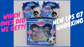 UNBOXING NEW Littlest Pet Shop 2024 G7 Blind Box Toys [upl. by Gwynne]