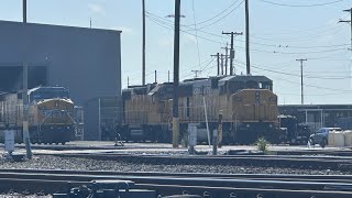 Railfaning Houston ft RJ corman BNSF gevo and more [upl. by Koziarz]