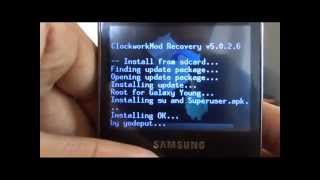 How to Root and Unroot Samsung Galaxy Y Pro Duos It Works [upl. by Atwater945]