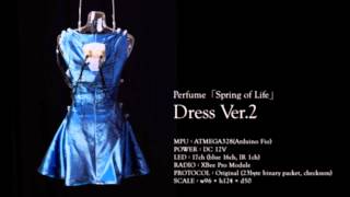 Spring of Life Dress Costume in quotRhizomatiks inspired by Perfume at ICCquot [upl. by Mcwilliams801]