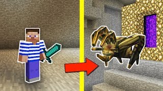 ЗЛОЙ МОНСТР ИЗ ПОРТАЛА ПРОТИВ НУБИКА В MINECRAFT  НУБ ПОСТРОИЛ САМЫЙ ЗАЩИЩЕННЫЙ ДОМ В МАЙНКРАФТ [upl. by Charisse931]