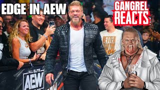 Gangrel on Edge Signing with AEW [upl. by Hcurob282]