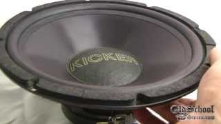 KICKER Freeair F12 Subwoofer Overview 1992 Old School [upl. by Buckingham]