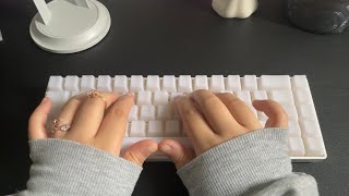 when your keyboard is creamy but the spacebar is… [upl. by Eidson576]