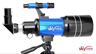 Telescópio Skylife Tycho Pro 70mm em Alta Definição [upl. by Syhr255]