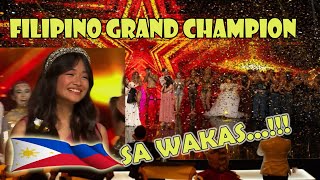 FILIPINO GRAND CHAMPION  Croatias Got Talent  CHRIZTEL RENAE ACEVEDA agt2024 [upl. by Akalam144]