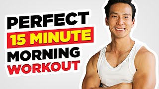 Perfect 15 Minute HOME Workout No Weights amp No Running [upl. by Jewell]