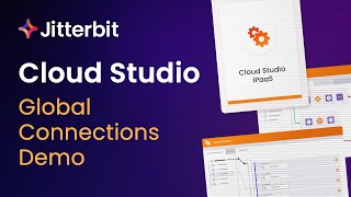 Jitterbit Cloud Studio  Global Connections Demo [upl. by Noirb]