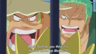 One Piece Zoro Brook amp Usopp Funny Moment [upl. by Yasibit975]