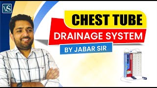 CHEST TUBE DRAINAGE SYSTEM BY JABAR SIR NURSING NORCET aiims [upl. by Aerdied423]