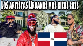 Top 10 Artistas Urbanos Mas Rico de República Dominicana🇩🇴 en 2023 [upl. by Furmark]