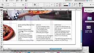 InDesign Basics Importing pictures and text [upl. by Neelram]