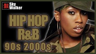 90s 2000s Hip Hop RampB Old School Music Mix  DJ SkyWalker [upl. by Dnomayd940]