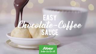 Easy ChocolateCoffee Sauce [upl. by Ahsekyt]