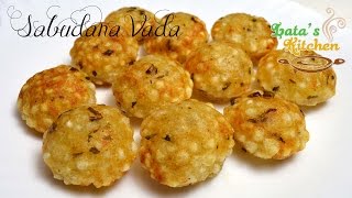 Sabudana Vada Recipe in Appam Pan  Indian Vegetarian Snack in Hindi  Latas Kitchen [upl. by Valentine]