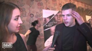 Exclusive Interview Jesse Eisenberg Talks Louder Than Bombs HD [upl. by Milore]