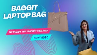 Baggit LapTop Bag  Review  Best for office amp college girls  Ayushi Women Empowerment [upl. by Haibot]