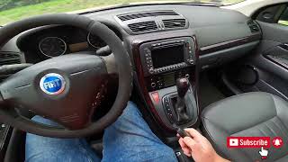 2006 Fiat Croma 19 JTD MultiJet 150 HP  POV Test Drive exhaust sound acceleration and fuel economy [upl. by Katharyn]